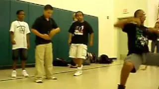 Pines Middle Celebration Dance Competition w/ teacher