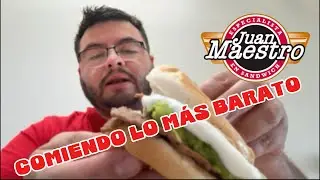 Probando lo más barato de JUAN MAESTRO !!!