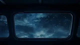Escape the World | Relaxing White Noise from a Futuristic Spaceship
