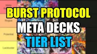 Burst Protocol МЕНЯЕТ ВСЁ! Рейтинг всех поддерживаемых колод (META Impact!)