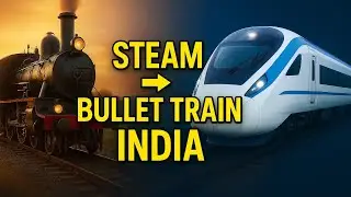 Steam Engine to Bullet Train 🚄✨ | Indian Railways FULL Evolution 🔥