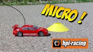 🤏 HPI Micro RS4 1/18 Dodge Stratus (slalom and run) ⏱️