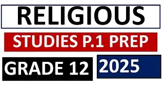 MEMO GRADE 12 RELIGION STUDIES PAPER 1 FINAL EXAM MEMO, PAPER 1 RELIGION NOVEMBER EXAMS 2024 THUNDER