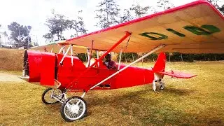 Impossible DIY Plane Takes To The Skies | With Pilot Who’s Never Flown Before