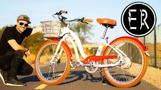 The BEST step-thru electric beach cruiser under $1400! Electric Bike Company Model Y review
