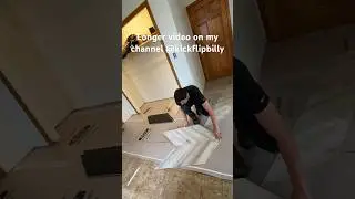 Laying lifeproof chevron flooring