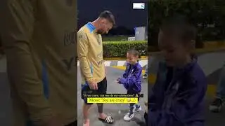 Messi's Reaction To A Fan's Celebration Request 😂