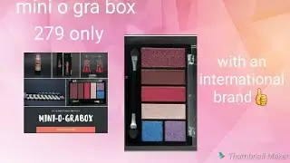 Mini-O-Gra box december 2019 | @279 only | with international brand