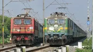 21 Hrs+ Late Running | Extremely LATE Running Trains at High SPEED Action | Indian Railways