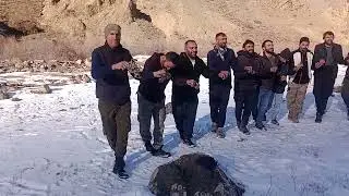 Kazıkkaya köyün Gençleri yaylada pikinikte