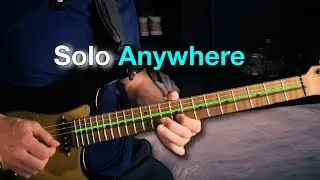 Guitar Soloing Trick: Solo Anywhere Using the One-String Method