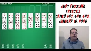 Learning Freecell By Doing and Explaining Games 427, 428 and 429