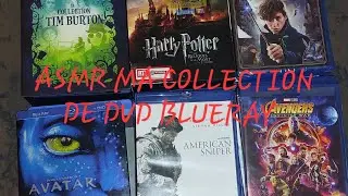 ASMR fr : Ma collection de Blu ray (+30 blu ray)