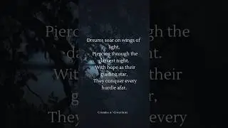 Dreams. #poetry #hope #dreams #shorts #love #quotes