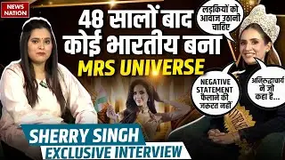 Mrs Universe 2025 Sherry Singh On Aniruddhacharya Controversy | Interview | Shah Rukh Khan