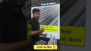 Types of Steel bars |YAHYA SIR ||#viral#shorts#viralreels#reels #bars #steel