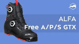 Ботинки лыжные женские Alfa Free A/P/S GTX. Обзор