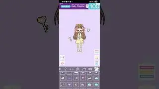 How to make a cute yellow dress!🩷Game name:pastel girl!♡♤◇