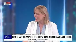 Emily Schrader calls for IRGC Terror Designation in Australia - Sky News