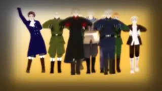 [ APH MMD ] One・Two・Three - Germanics