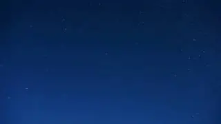 Night Sky Time Lapse  8-31-17