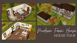 Sims Freeplay - Modern Farm House Tour