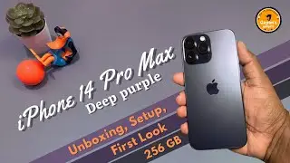 iphone 14 Pro Max Deep purple Unboxing