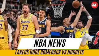 Luka & LeBron TAKE OVER! Lakers Huge Comeback vs Nuggets