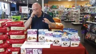 Comfort Zone demonstration at Mighty Pet in Menominee, MI
