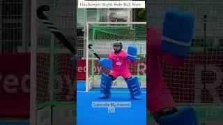 Field hockey Goalie// Right Side save goal #sports #hockey #hockeyindia #fieldhockey #viral #skills