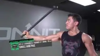 Steel Mace Grip Strength Workout