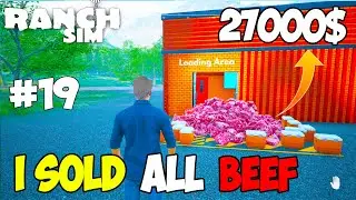 KILLED ALL MY ANIMALS & SOLD BEEF WORTH 27000$ | RANCH SIMULATOR | SIGADA GAMING | HINDI