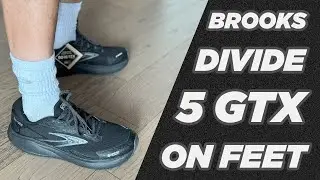 Brooks Divide 5 GTX on Feet
