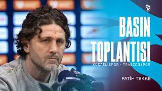 Teknik Direktörümüz Fatih Tekke'nin Kocaelispor maçı değerlendirmesi