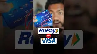 How To Choose Right Credit Card  VISA vs RuPay Card #visa #rupay #creditcard
