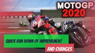 MotoGP 20 First look at the gameplay and the new features (first impression) | Drizzmeister RR