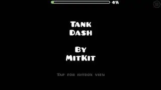 Tank dash, 100%. Geometry dash