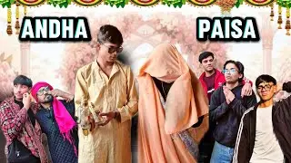 ANDHA PAISA 🤓 FT- THE ABHAY AND TEAM #comedy #viral #trending 