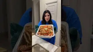 The BEST WAY  to make crab legs in the oven 🦀 #shorts #crablegs #easyrecipe #oven