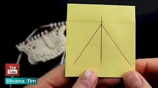 Disminuciónes dobles: Técnicas de Tejido a dos Agujas - tres puntos juntos al derecho № 869