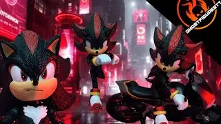 Jakks Pacific Shadow with Motorcycle | Sonic Movie 3 | Action Figure Review