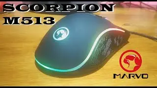 UNBOXING Y REVIEW DE MOUSE MARVO SCORPION M513 4800DPI