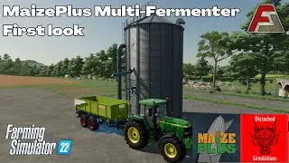 MaizePlus Multi-Fermenter - First look - Farming Simulator 22