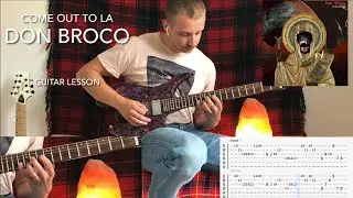 Come out to LA - Don Broco - Guitar Lesson  with tabs