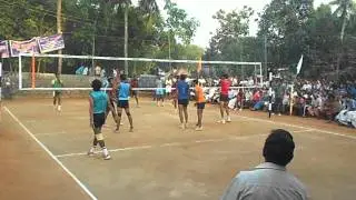 ATHYAL VOLLEY END OF 1ST ROUND ST.PETERS KOLLENCHERRY VS ROCK FELLERS VADASSERIKKARA