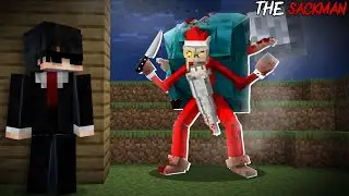 Minecraft horrifying creature The sackman!@Likez_playz