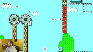 Mario Maker 2   Spiketop Syrup Swamp, Collapsing Cavern, Skillful Platformer 2 2, Bomb Spin Jump
