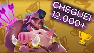 CHEGUEI AOS 12000 TROFEUS NO CLASH ROYALE