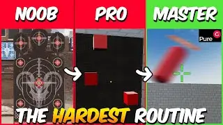 Trying the HARDEST AIM TRAINING ROUTINE for Apex Legends - PureG routine