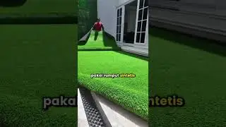 rooftop garden, home hack, DIY decoration, synthetic grass, minimalist garden, before after house...